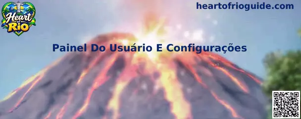 Painel do Usuário e Configurações