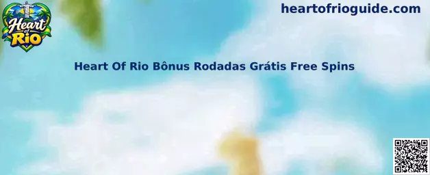Heart of Rio Bônus Rodadas Grátis Free Spins
